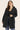 Plus Size Drawstring Waist Hooded Cardigan with Pockets